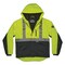 Ergodyne Jacket, Sherpa; Polyester, Class 2 Type R, Lime, S 8275 - alternate 8